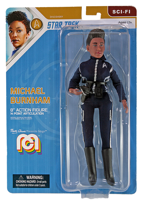 Mego Star Trek Wave 11 - Michael Burnham 8" Action Figure - Zlc Collectibles