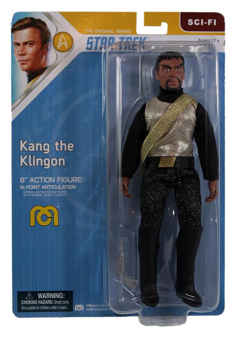 Mego Star Trek Wave 13 - Kang the Klingon 8" Action Figure - Zlc Collectibles