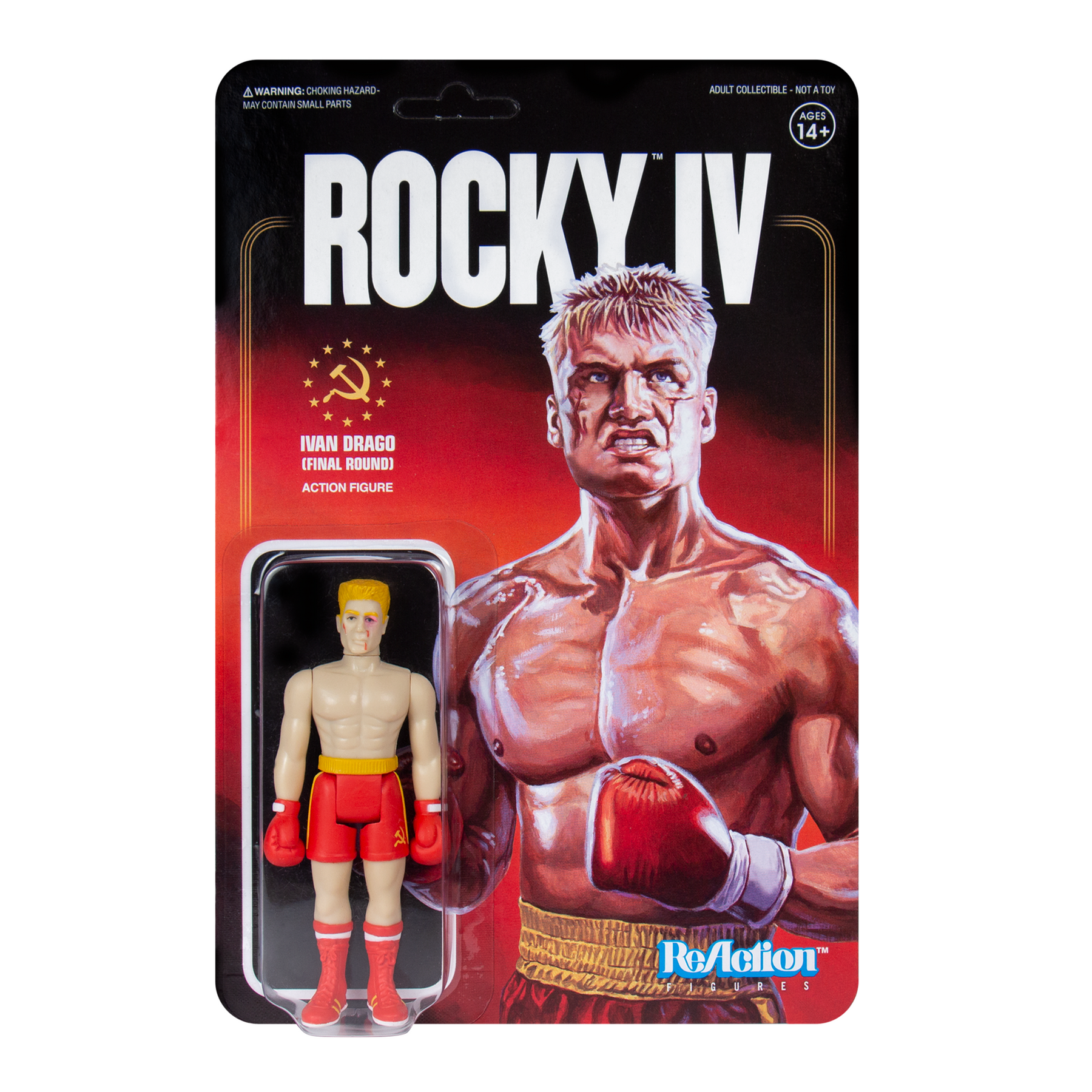 Rocky IV ReAction Figure - Ivan Drago (Beat-Up) - Zlc Collectibles
