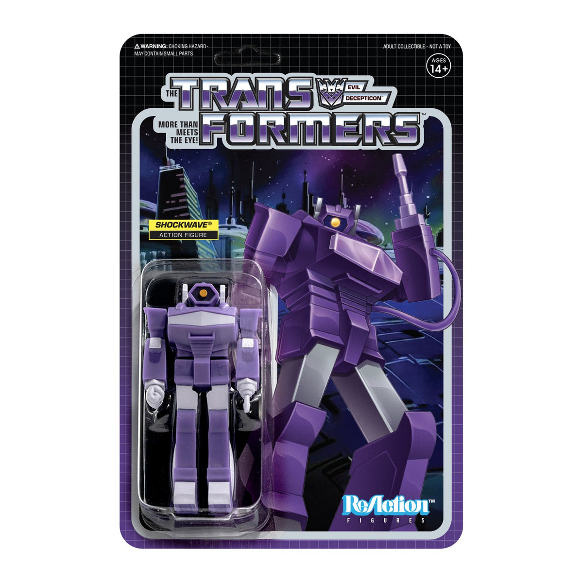 Transformers ReAction Figure - Shockwave - Zlc Collectibles
