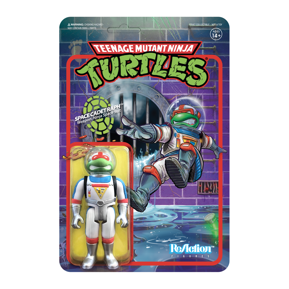 Teenage Mutant Ninja Turtles ReAction Figure - Space Cadet Raphael - Zlc Collectibles