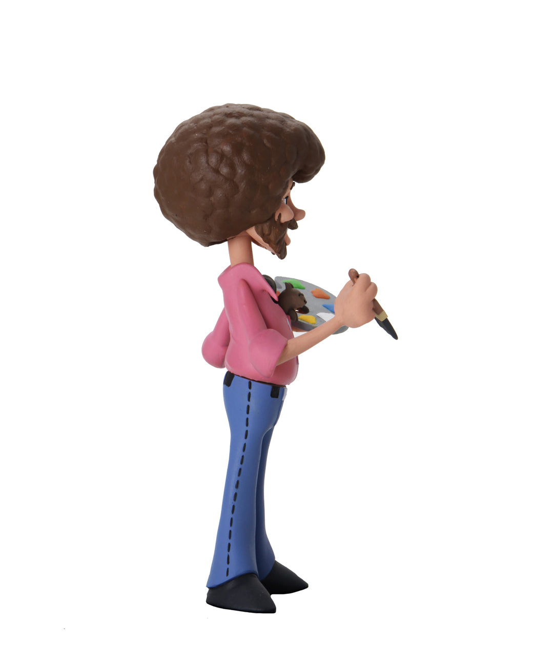 NECA - Toony Classics Bob Ross & Peapod 6" Action Figure - Zlc Collectibles