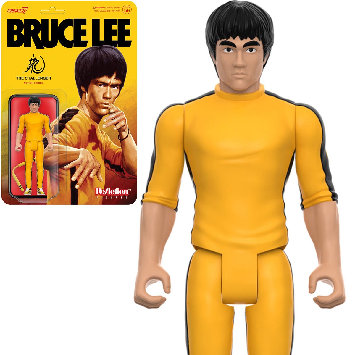Bruce Lee ReAction Figure - Bruce Lee as "The Challenger"