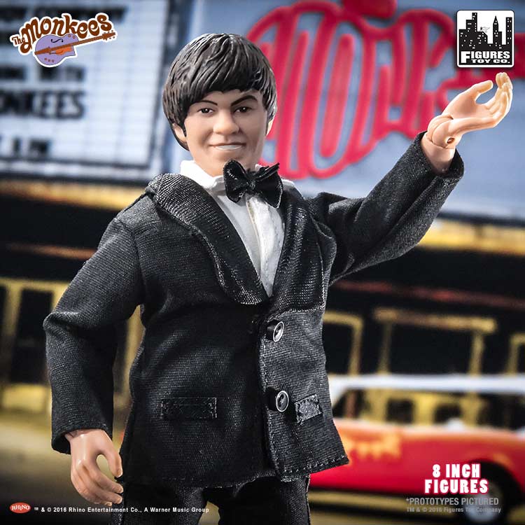 Figures Toy Company - The Monkees - Micky Dolenz (Tuxedo) 8" Action Figure