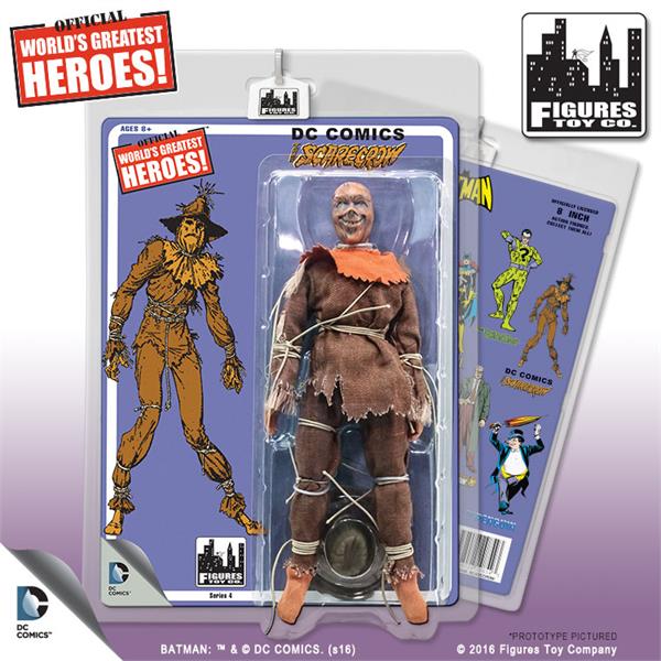 DC Comics - Scarecrow 8" Action Figure - Zlc Collectibles