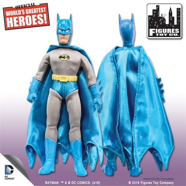 DC Comics - Batman (Retro 4 New Head Sculpt) 8" Action Figure - Zlc Collectibles