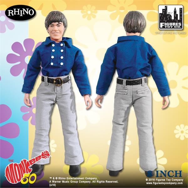 Figures Toy Company - The Monkees - Micky Dolenz (Blue Band Outfit) 8" Action Figure