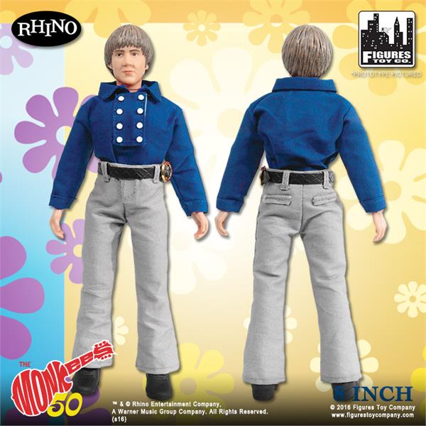 Figures Toy Company - The Monkees - Peter Tork (Blue Band Outfit) 8" Action Figure