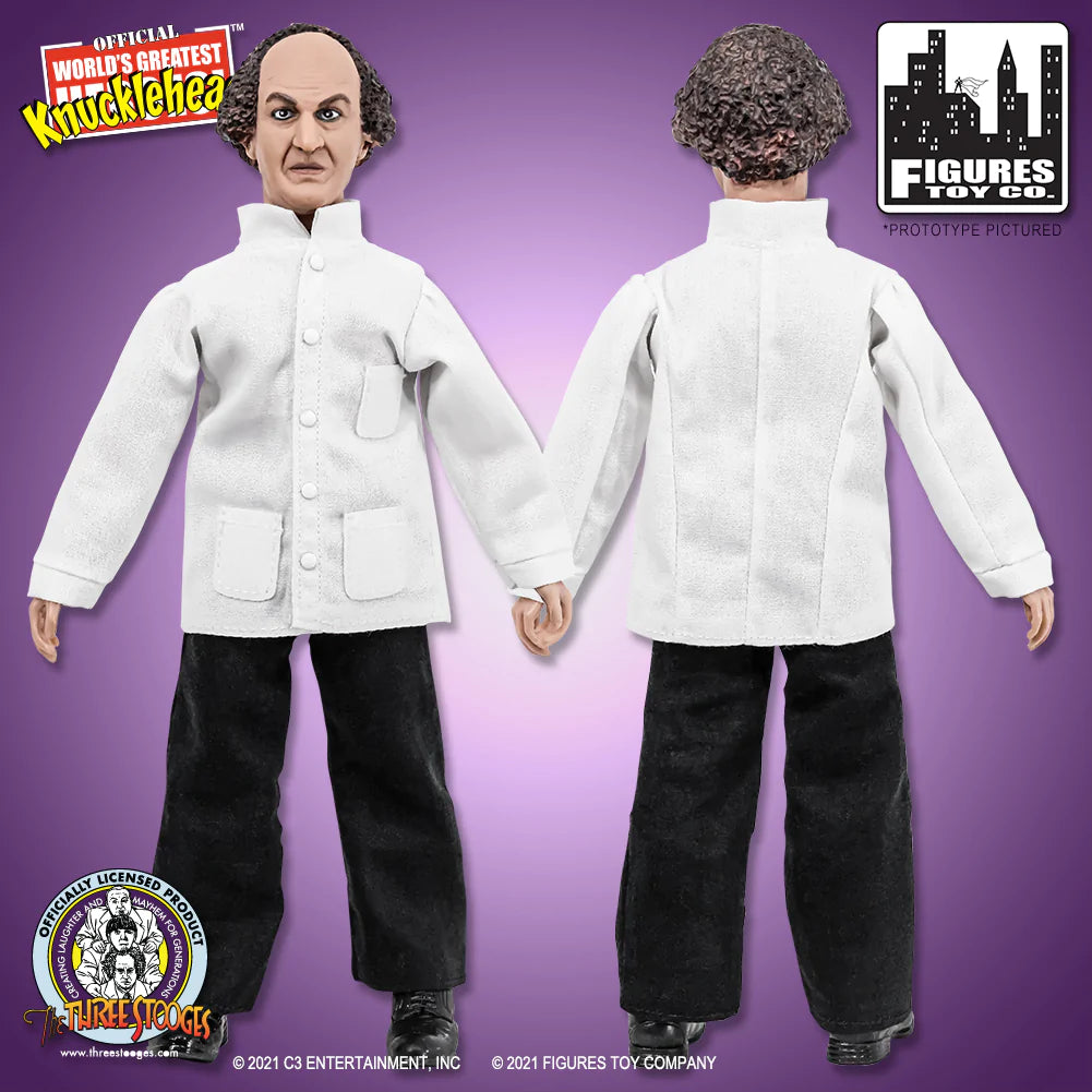 Figures Toy Company - The Three Stooges - Larry (House Keeper) 8" Action Figure
