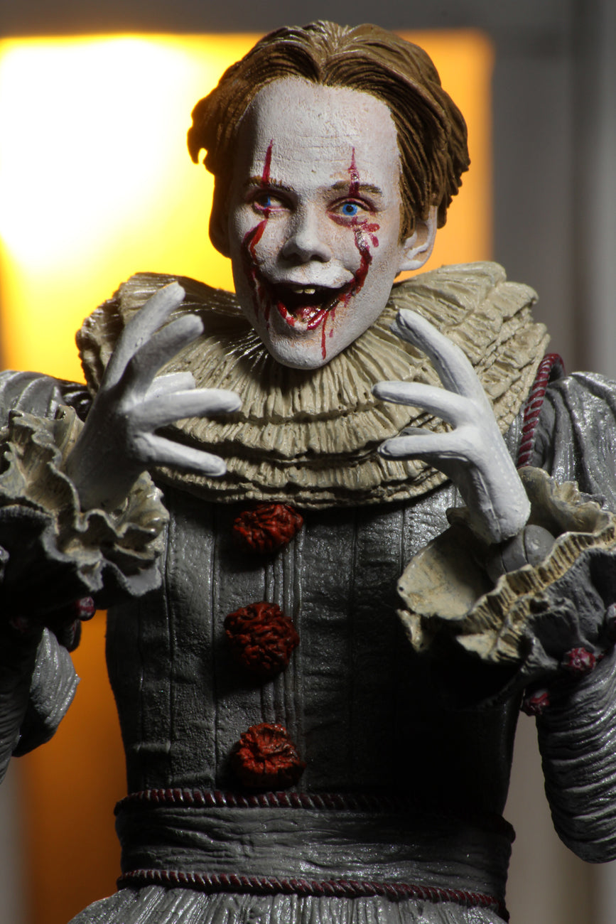 NECA - IT Chapter 2 (2019) - Ultimate Pennywise 7" Action Figure - Zlc Collectibles