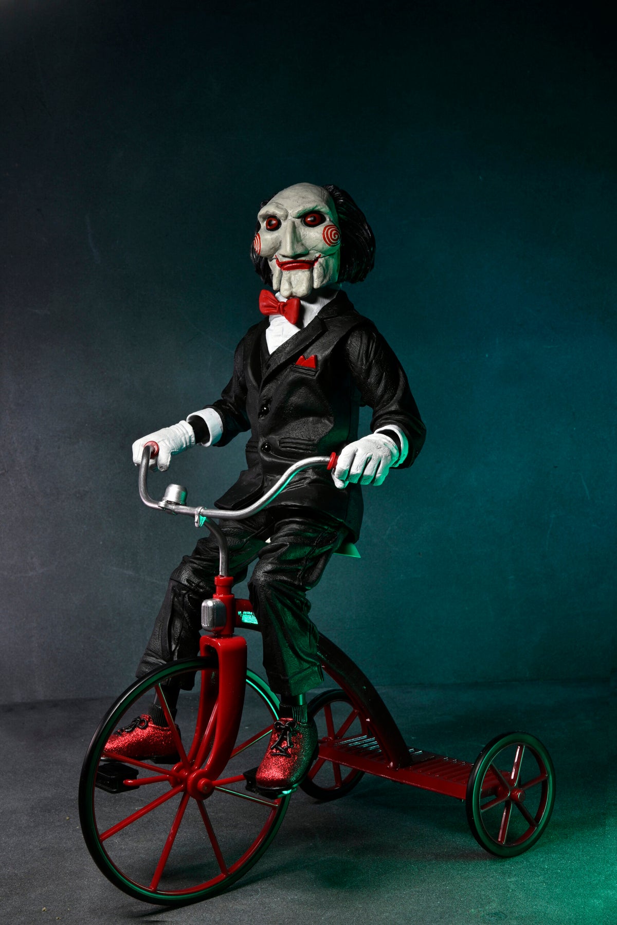 NECA - Saw - Billy the Puppet on Tricycle 12" Action Figure With Sound