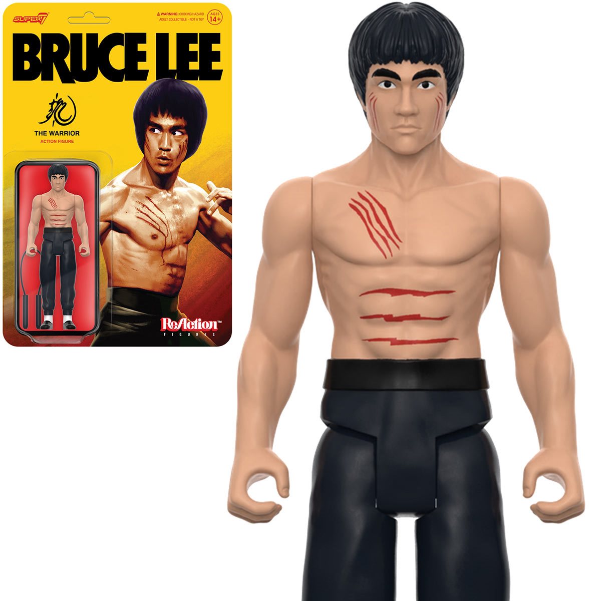 Bruce Lee ReAction Figure - Bruce Lee as "The Warrior"