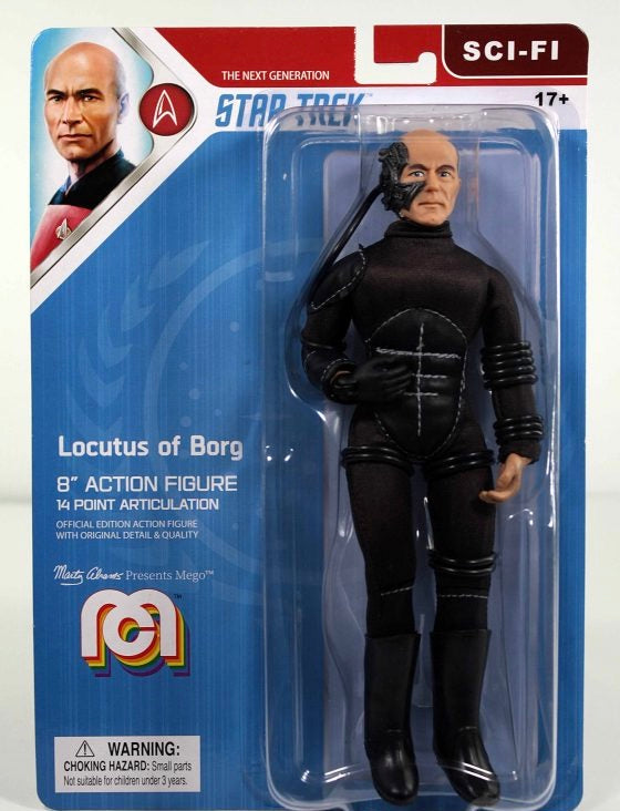 Mego Star Trek Wave 10 - Locutus 8" Action Figure - Zlc Collectibles