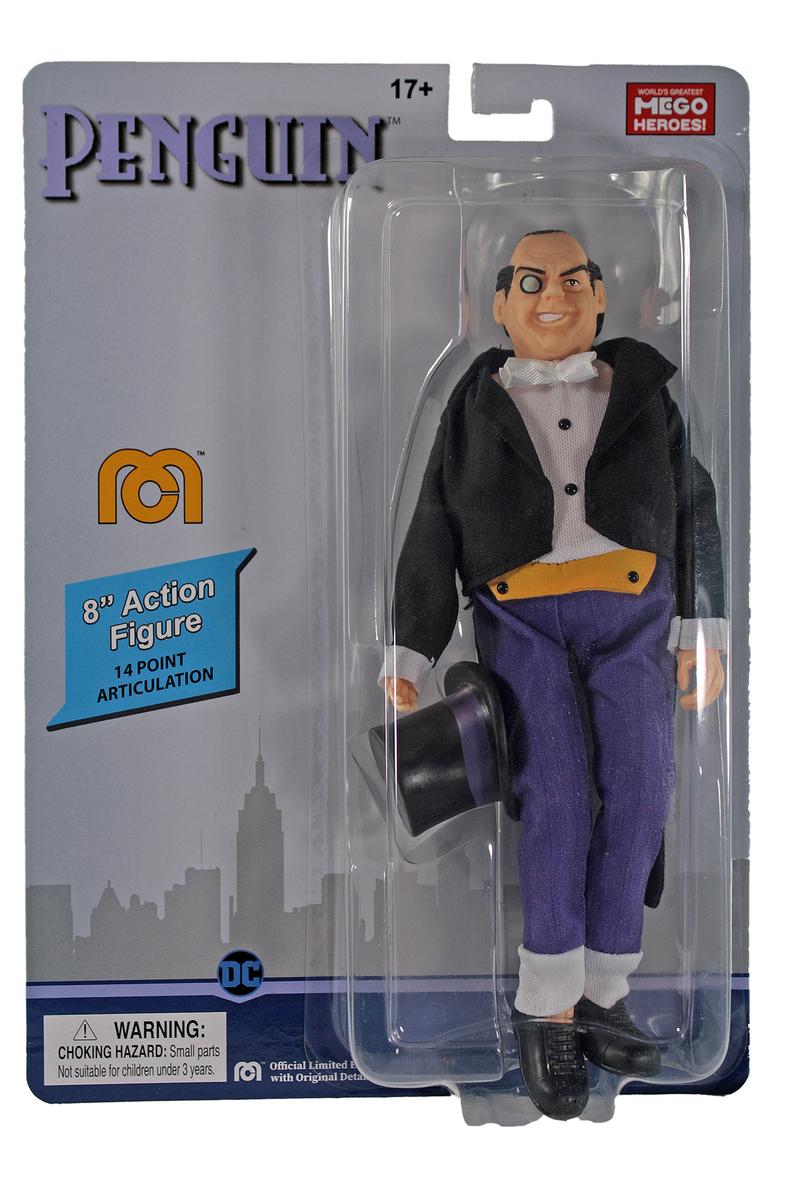 Mego DC Wave 13 - Penguin 8" Action Figure - Zlc Collectibles
