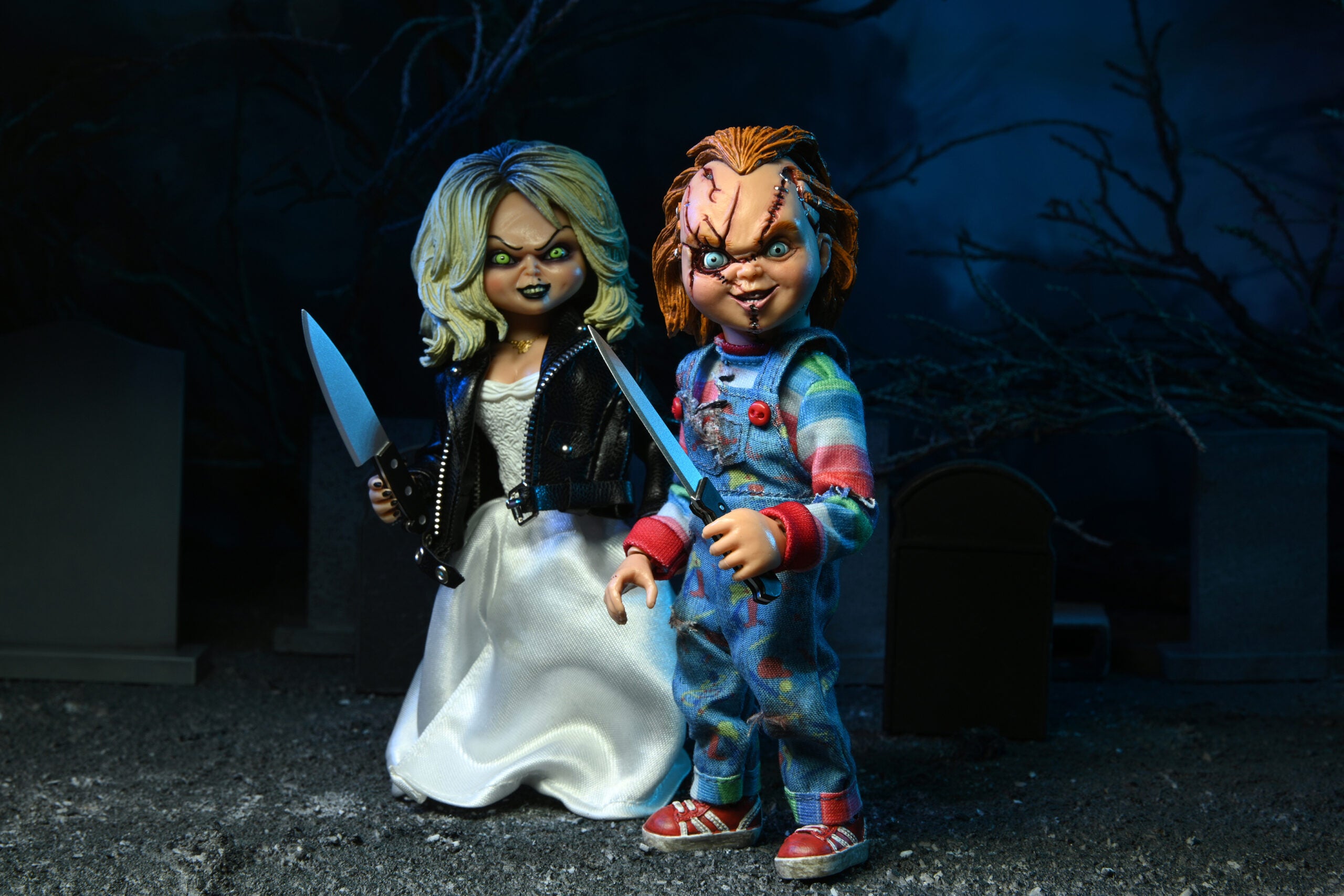 NECA - Bride of Chucky - Chucky & Tiffany 2-Pack 5.5" Clothed Action Figures
