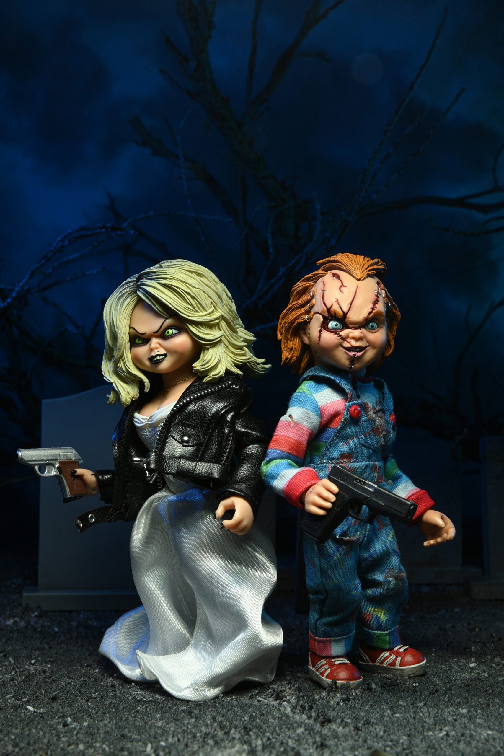 NECA - Bride of Chucky - Chucky & Tiffany 2-Pack 5.5" Clothed Action Figures