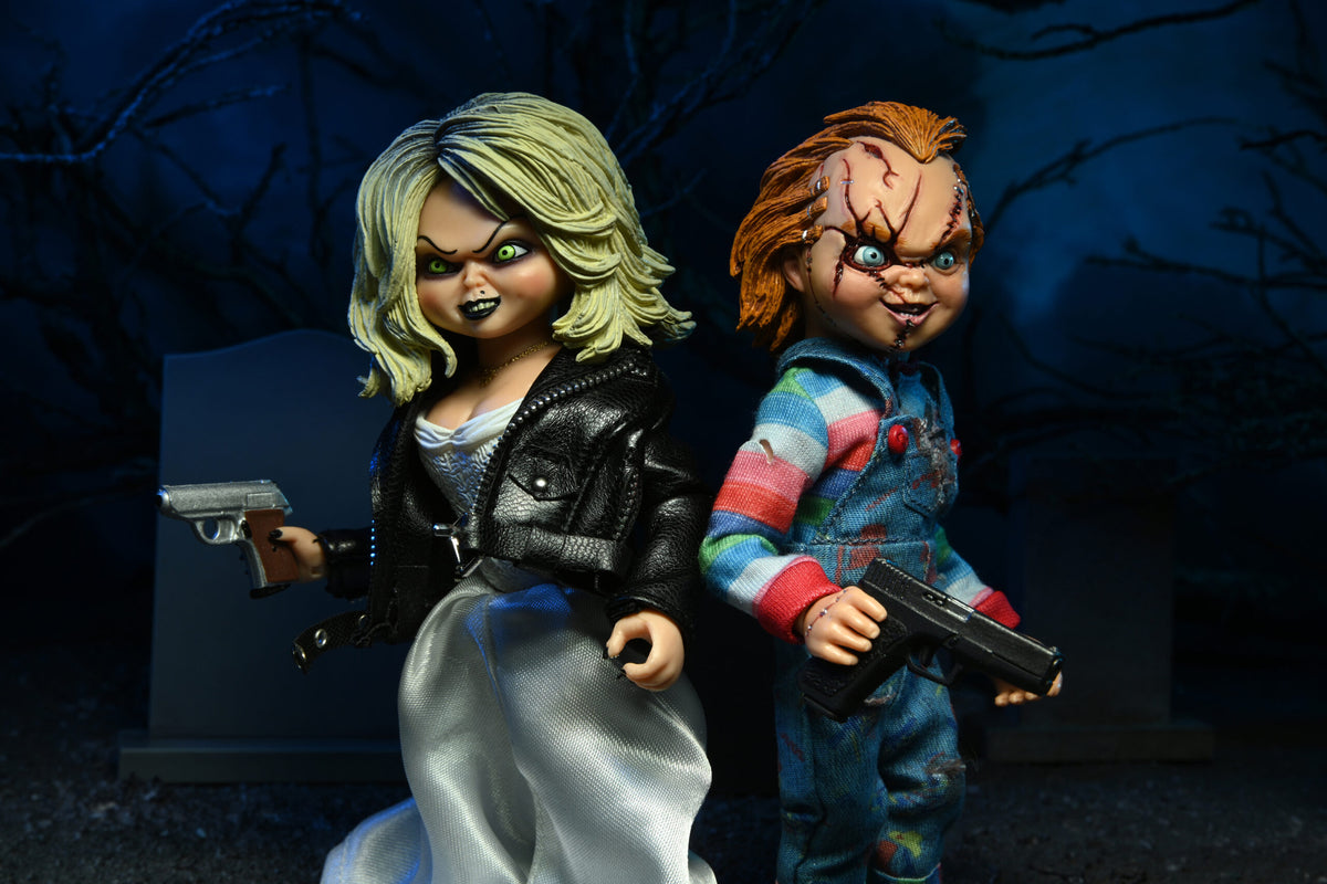 NECA - Bride of Chucky - Chucky & Tiffany 2-Pack 5.5" Clothed Action Figures