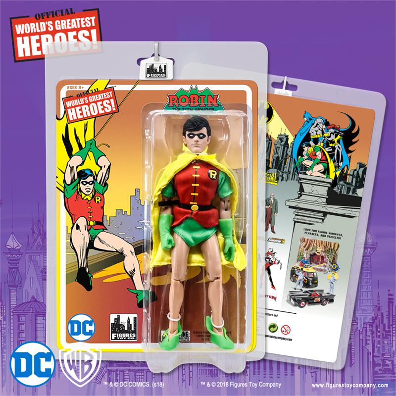 Figures Toy Company - DC Comics - Robin 8" Action Figure