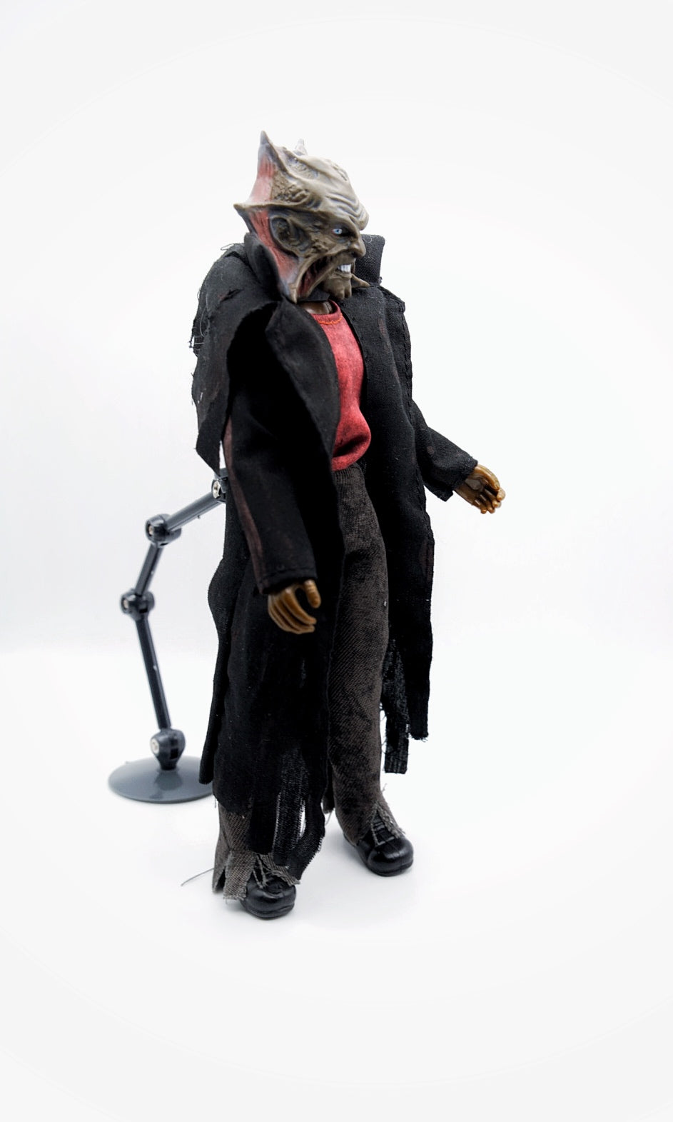 Mego Figure Poseable Stand Black