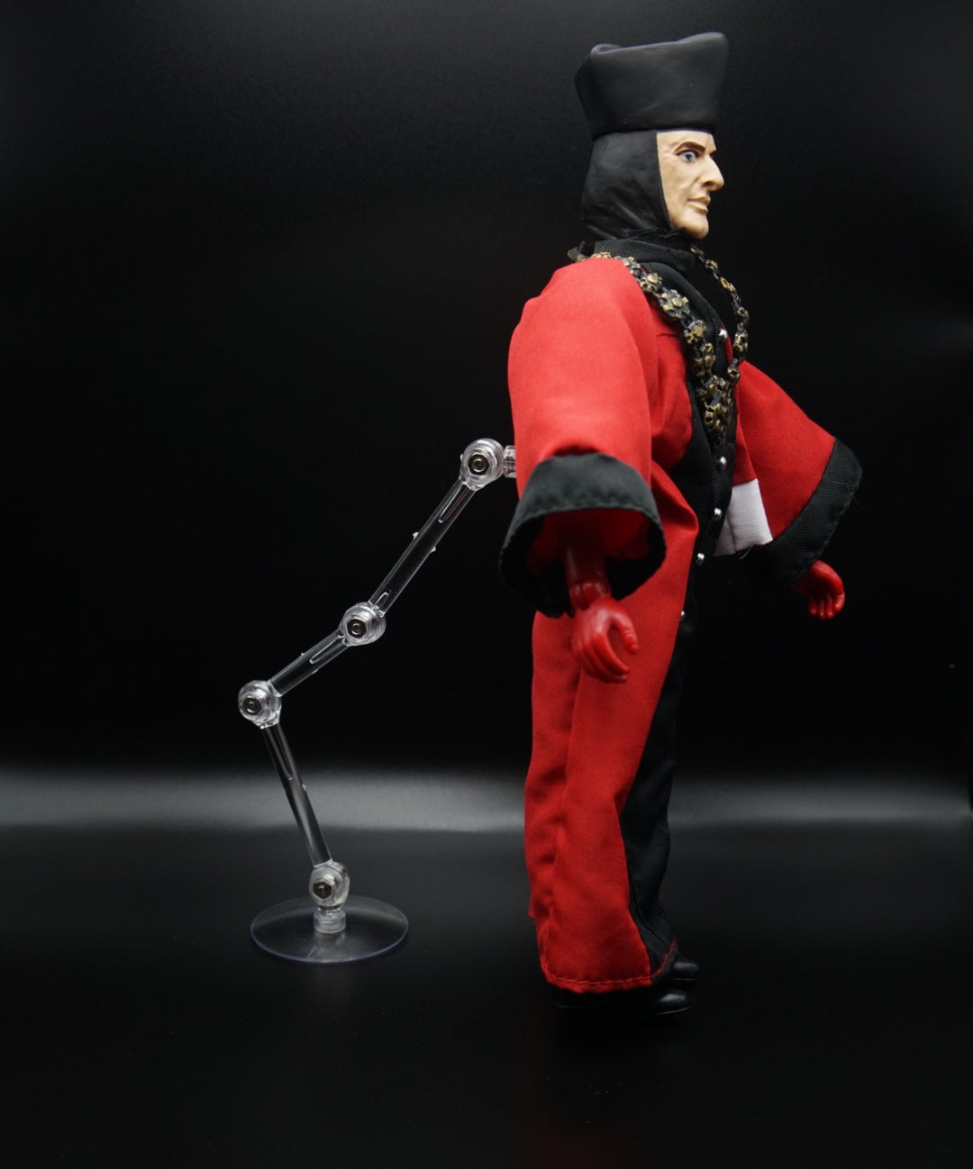 Mego Figure Poseable Stand Clear