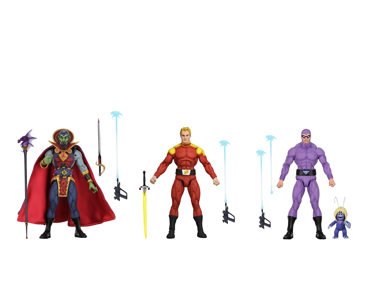 NECA - King Features Defenders of the Earth Series 1 Set of 3 - 7" Action Figures