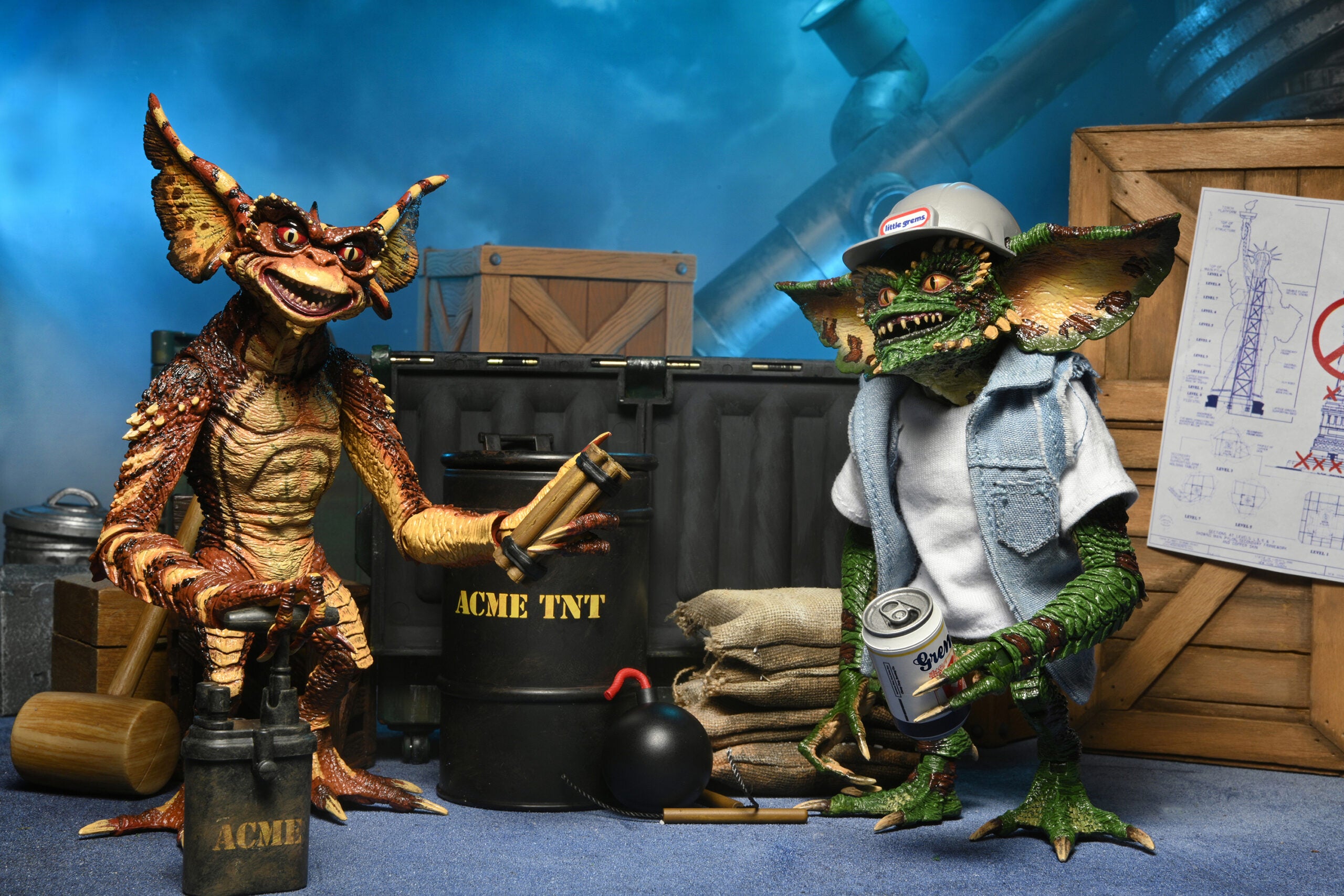 NECA - Gremlins - Ultimate Demolition 2 Pack 7" Action Figures