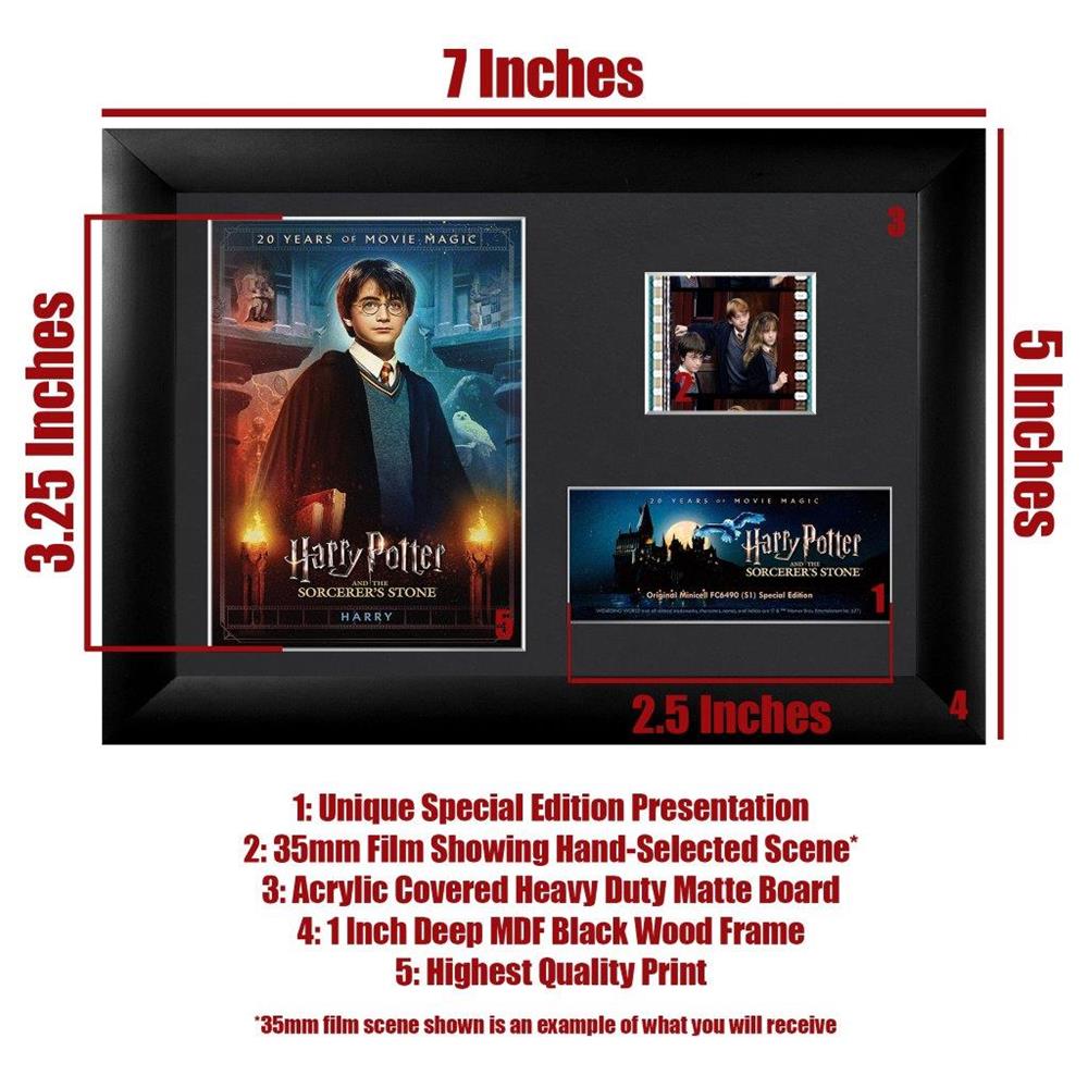 Film Cells LTD - Harry Potter and the Sorcerer's Stone 20th Anniversary Mini Cell Presentation