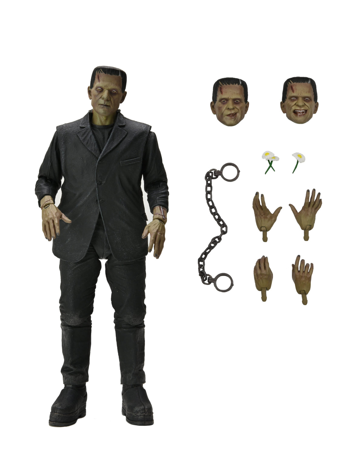NECA - Universal Monsters - Ultimate Frankenstein's Monster (Color) 7" Action Figure - Zlc Collectibles
