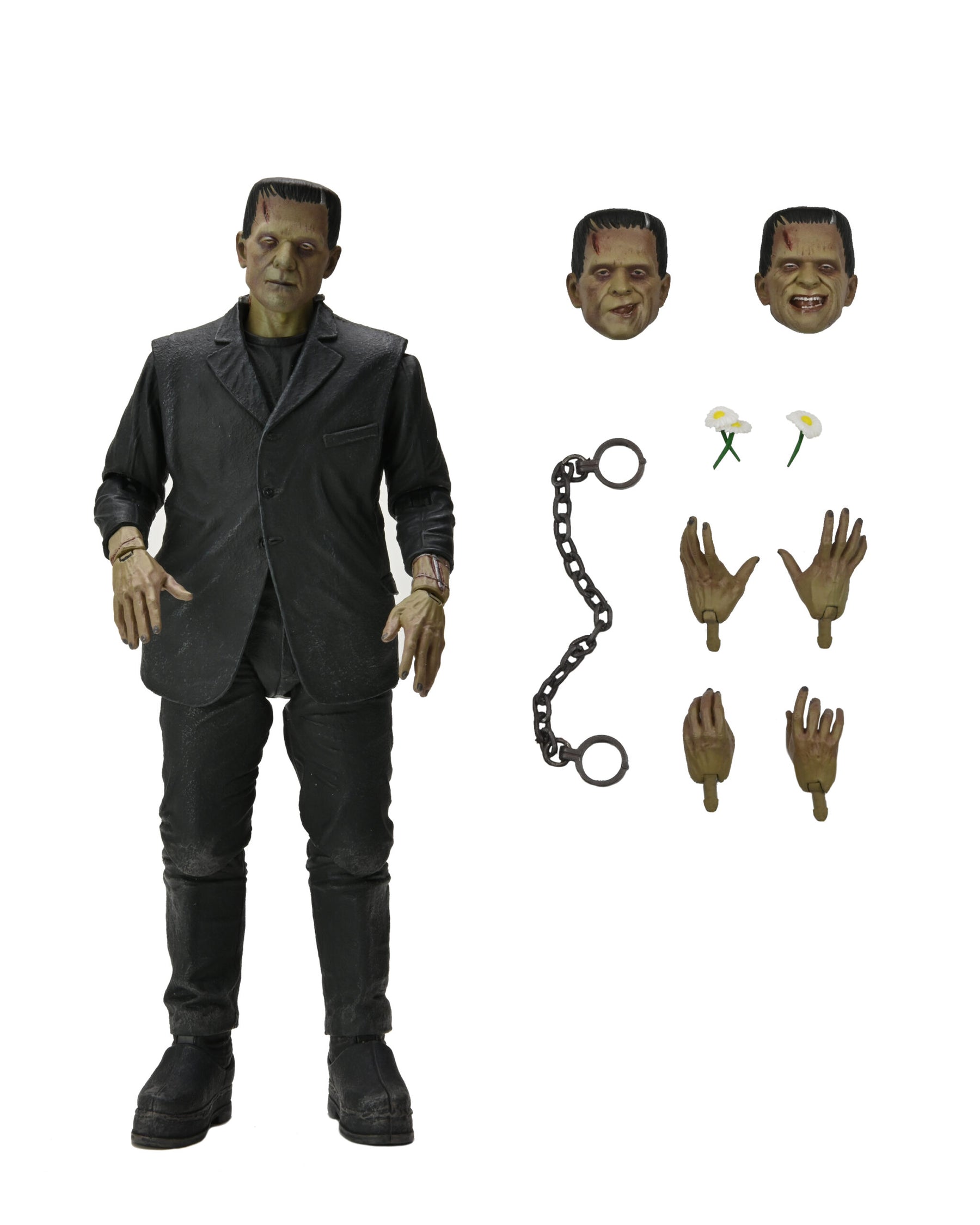NECA - Universal Monsters - Ultimate Frankenstein's Monster (Color) 7" Action Figure - Zlc Collectibles
