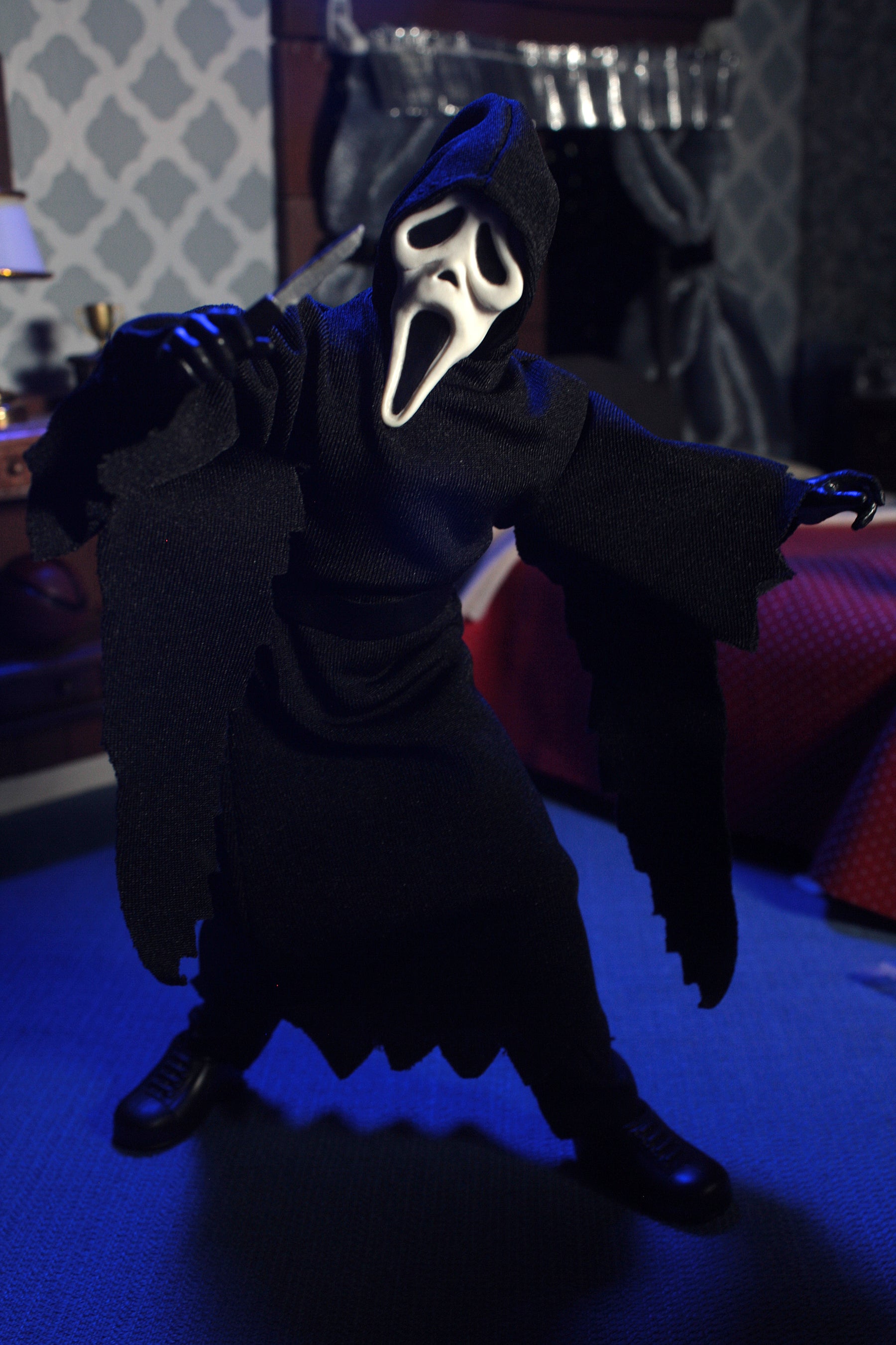 Mego Movies Wave 16 - Ghostface (White Skull Face) 8" Action Figure