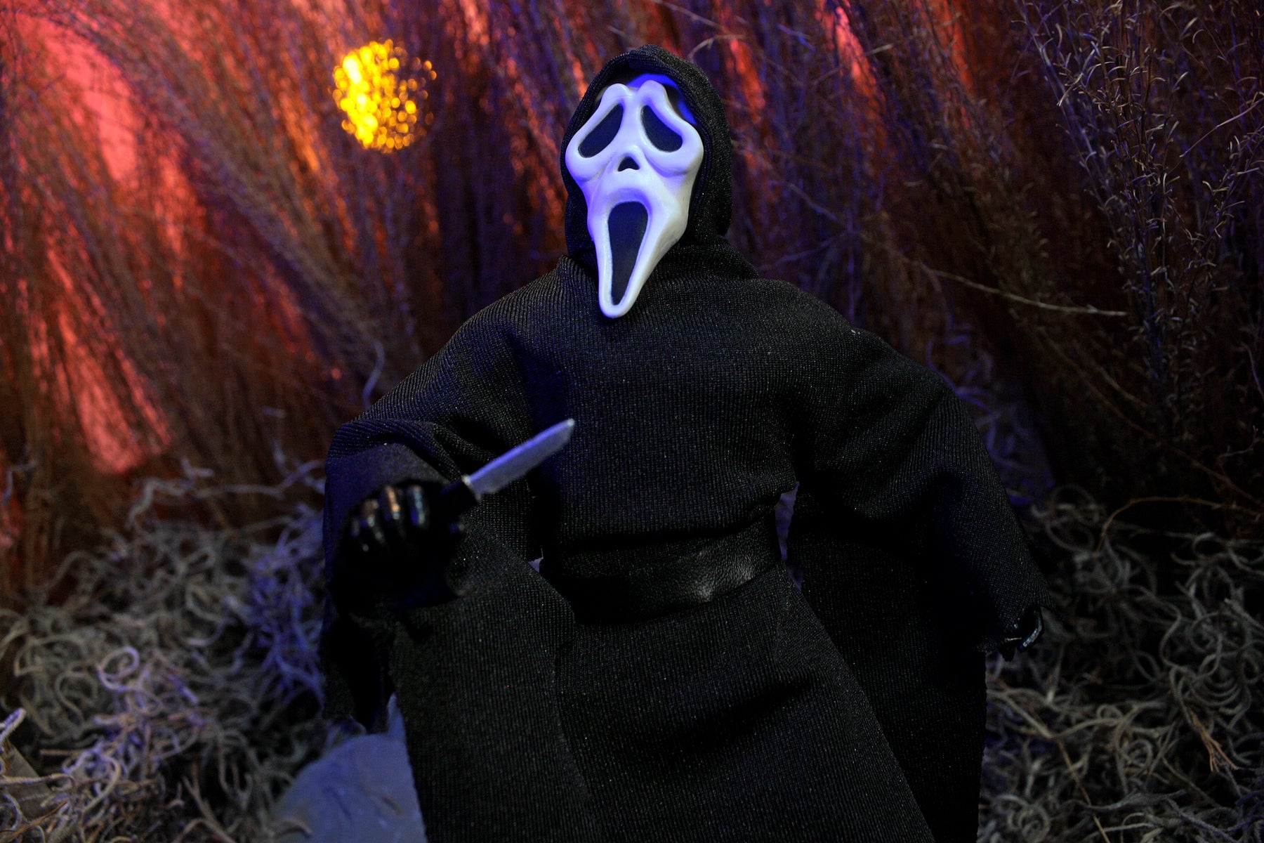 Mego Movies Wave 16 - Ghostface (White Skull Face) 8" Action Figure