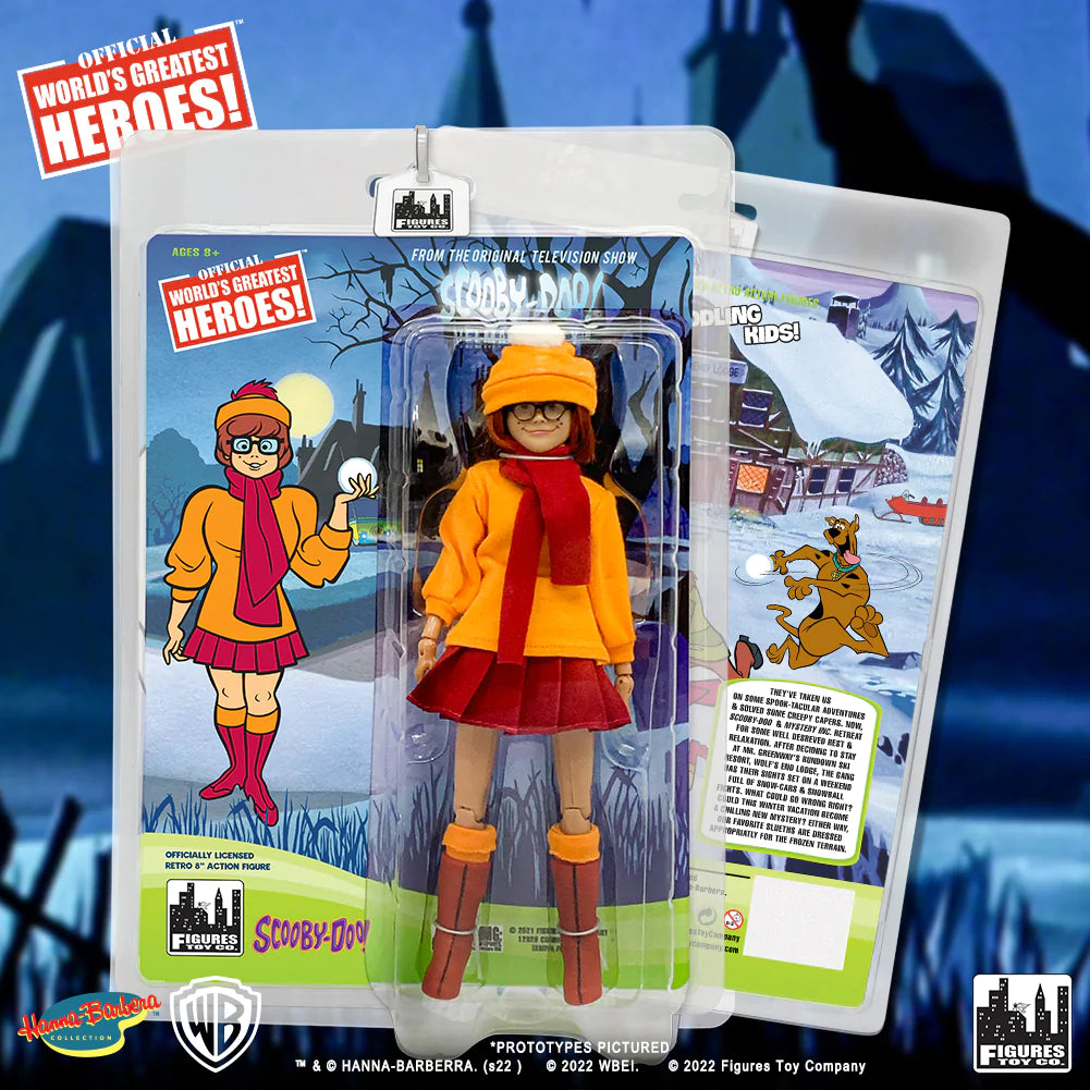 Figures Toy Company - Scooby-Doo - Velma (Winter Variant) 8" Action Figure