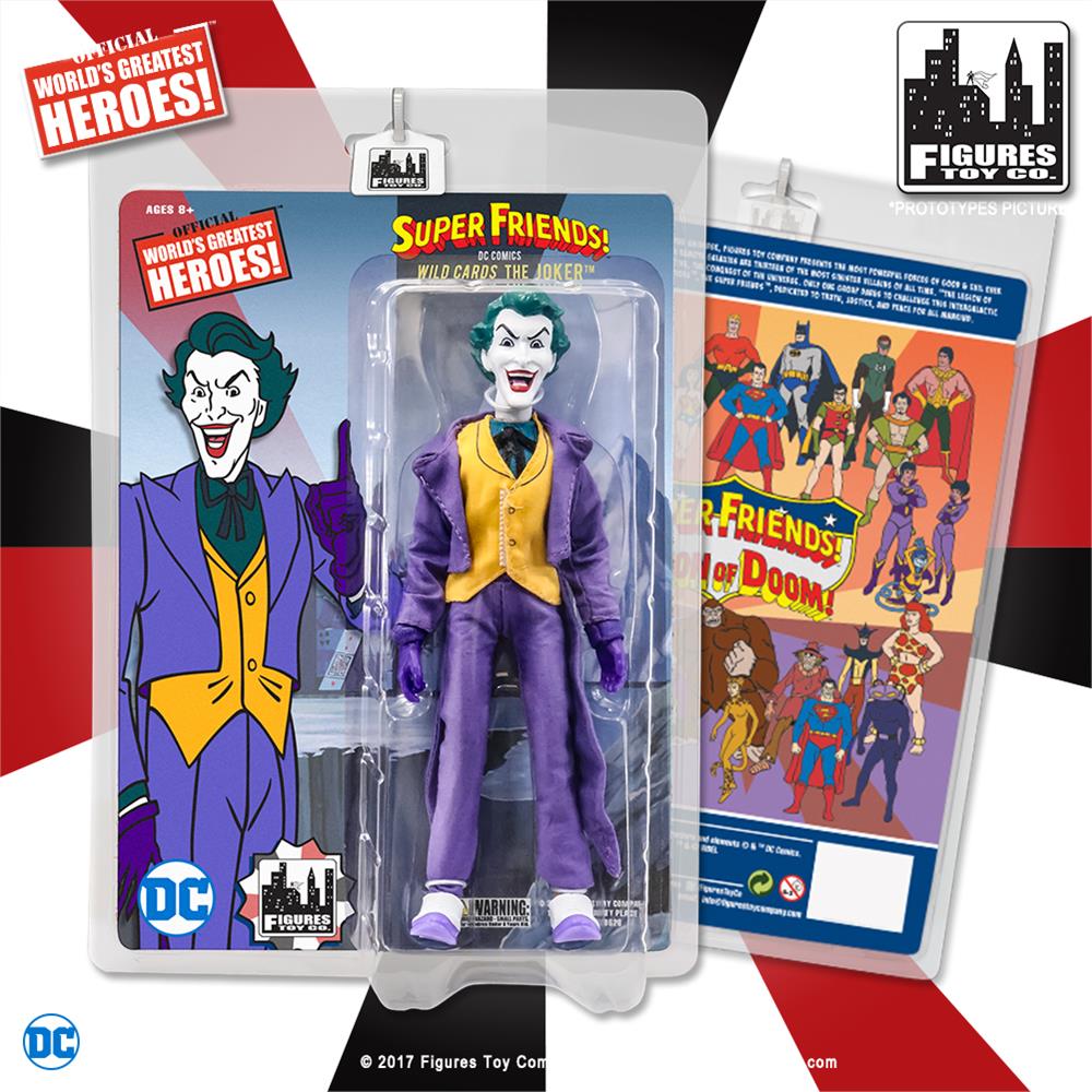 Figures Toy Company - DC Comics - Super Friends Joker 8" Action Figure