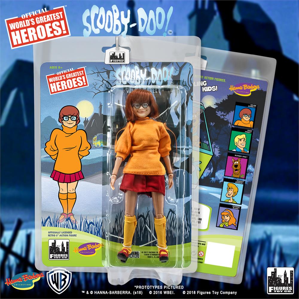 Scooby Doo Retro 8 Inch Action Figures Series: Velma [Winter Variant] -  Figures Toy Company