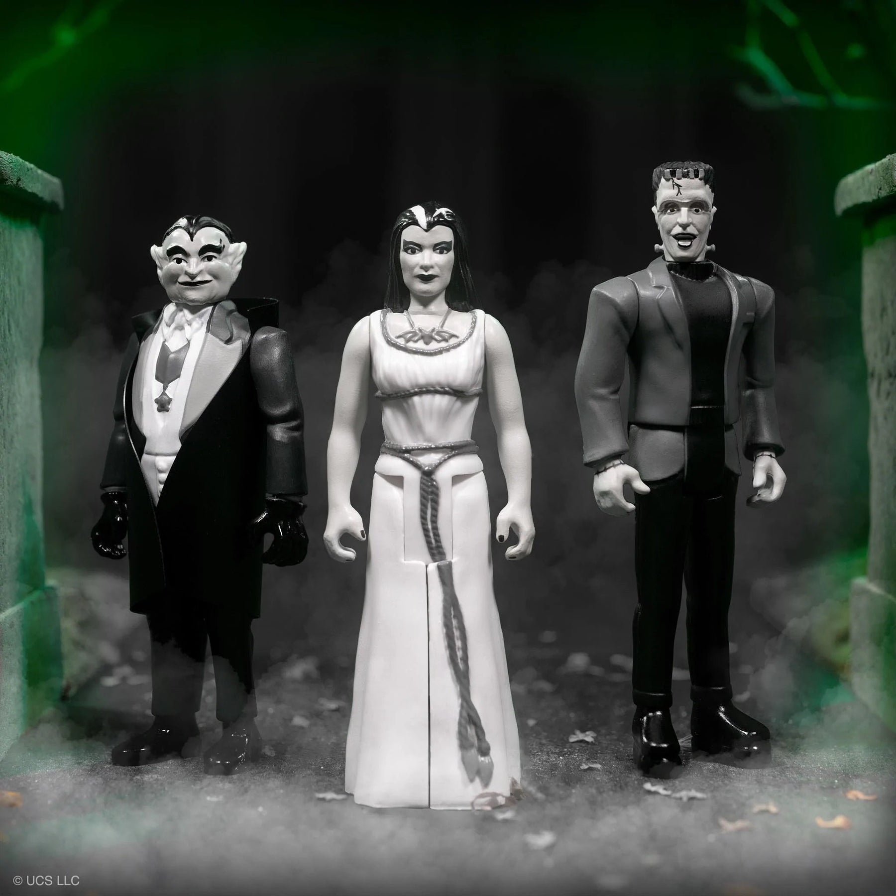 Munsters ReAction Figure - Grandpa (Grayscale)