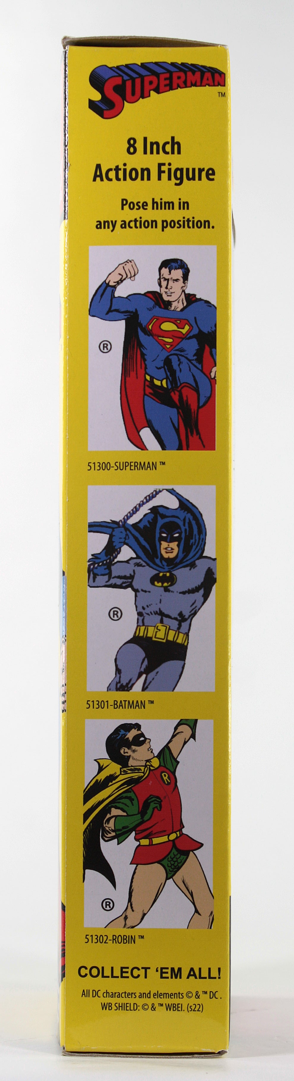Mego Wave 16 - Superman 50th Anniversary World's Greatest Superheroes (Classic Box) 8" Action Figure