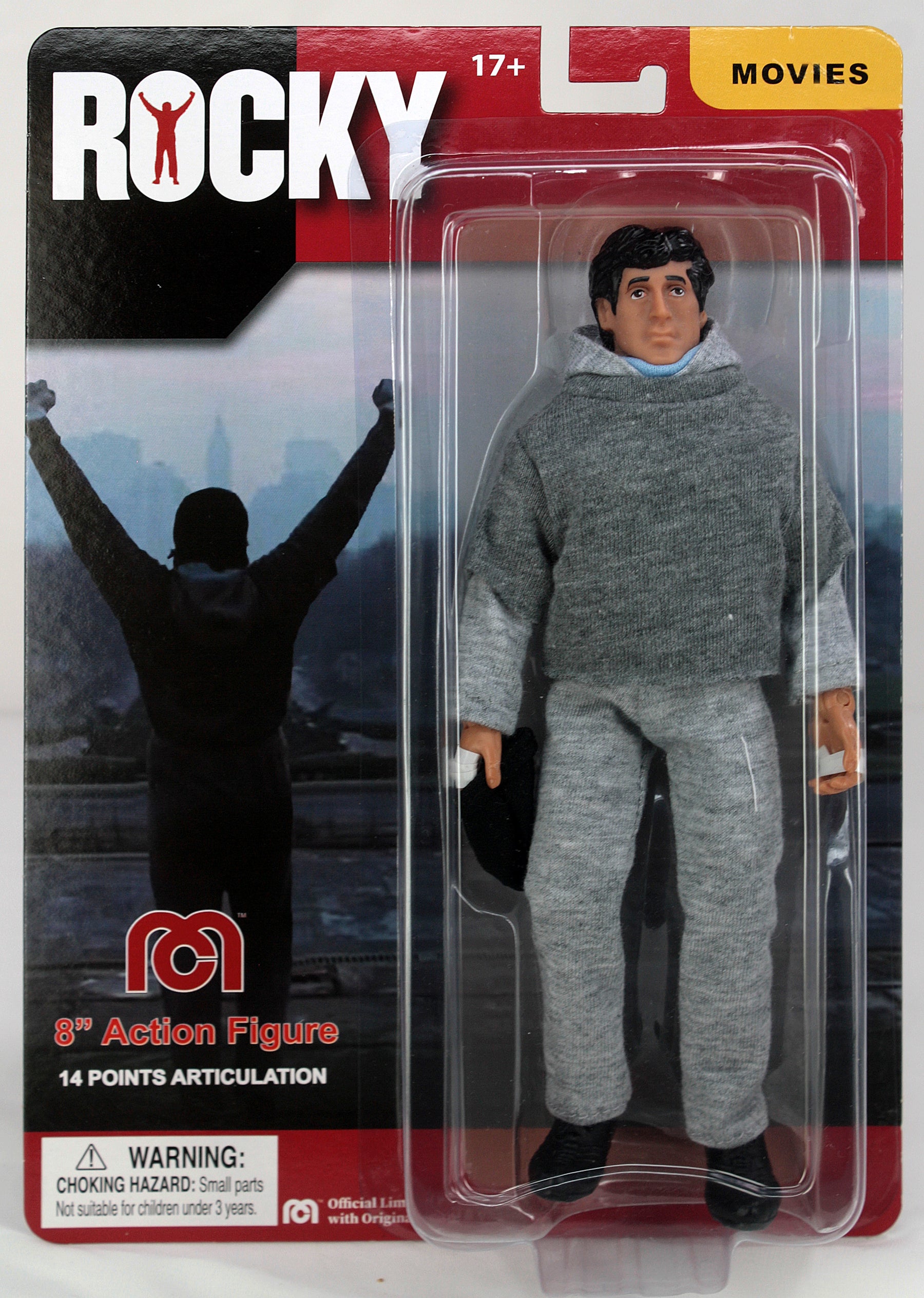 ZLC MEGO Exclusive Rocky Balboa in Training Sweatsuit 8" Action Figure - Zlc Collectibles