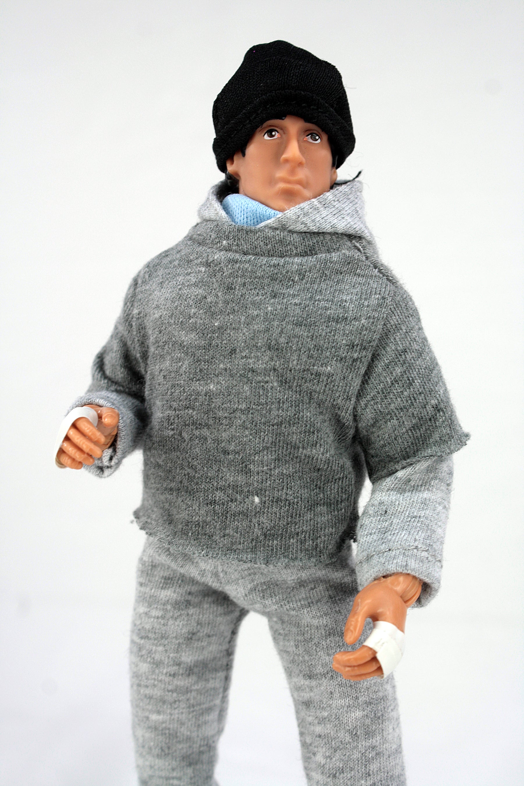 ZLC MEGO Exclusive Rocky Balboa in Training Sweatsuit 8" Action Figure - Zlc Collectibles