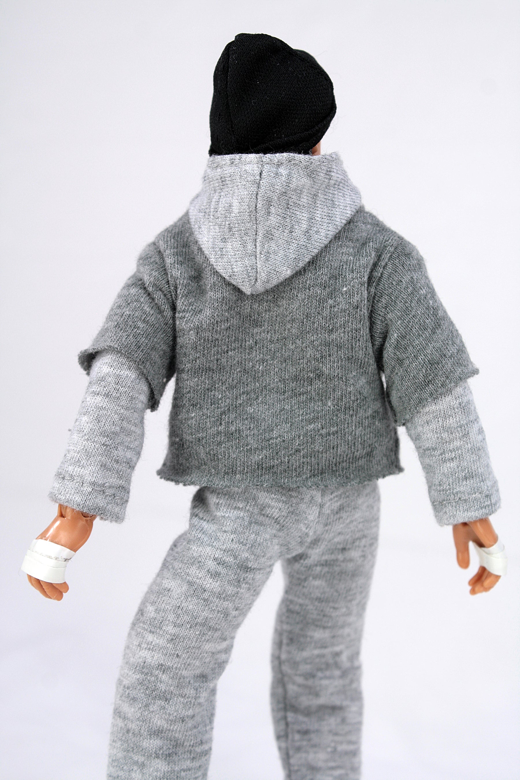 ZLC MEGO Exclusive Rocky Balboa in Training Sweatsuit 8" Action Figure - Zlc Collectibles