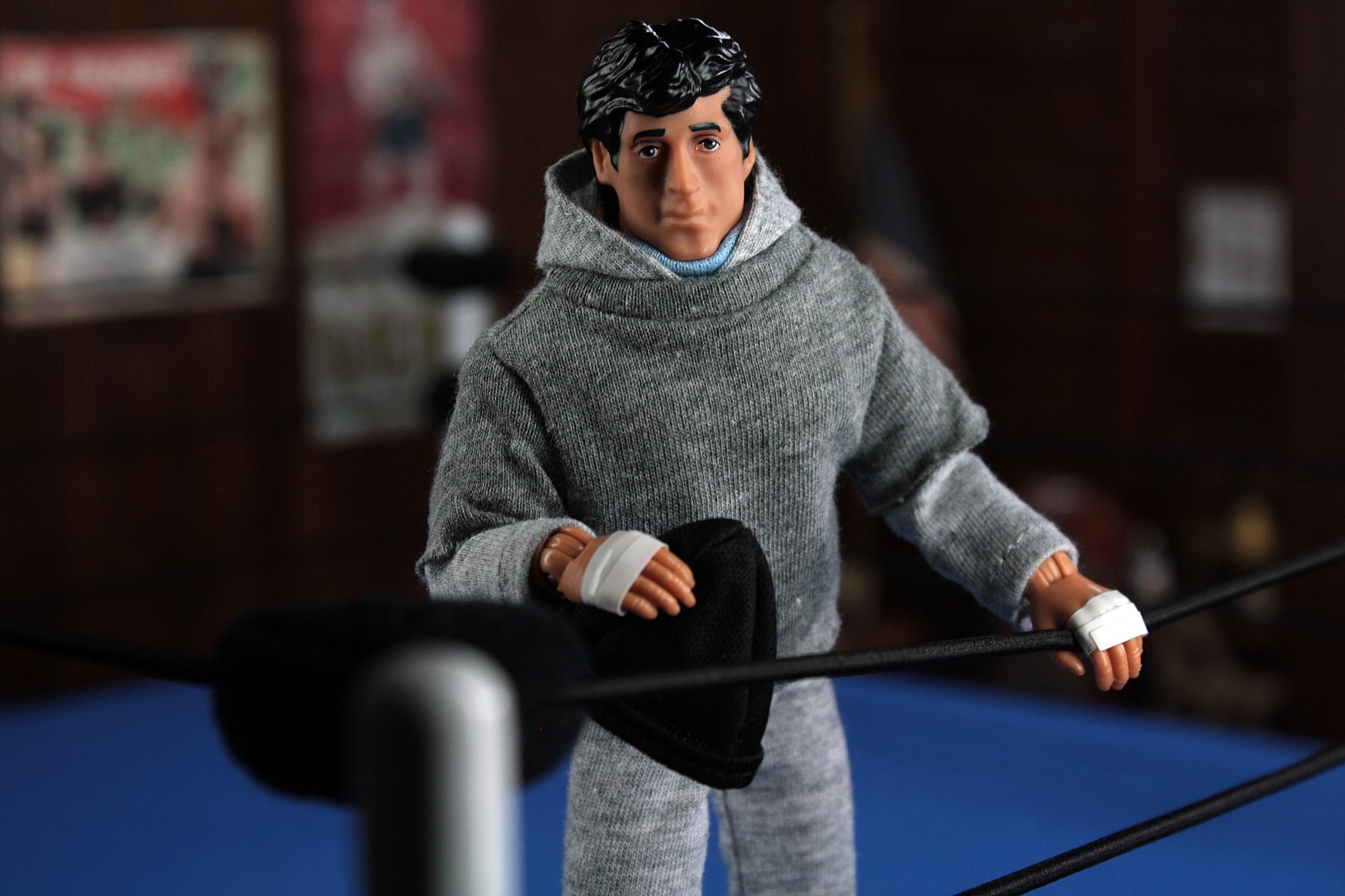 ZLC MEGO Exclusive Rocky Balboa in Training Sweatsuit 8" Action Figure - Zlc Collectibles