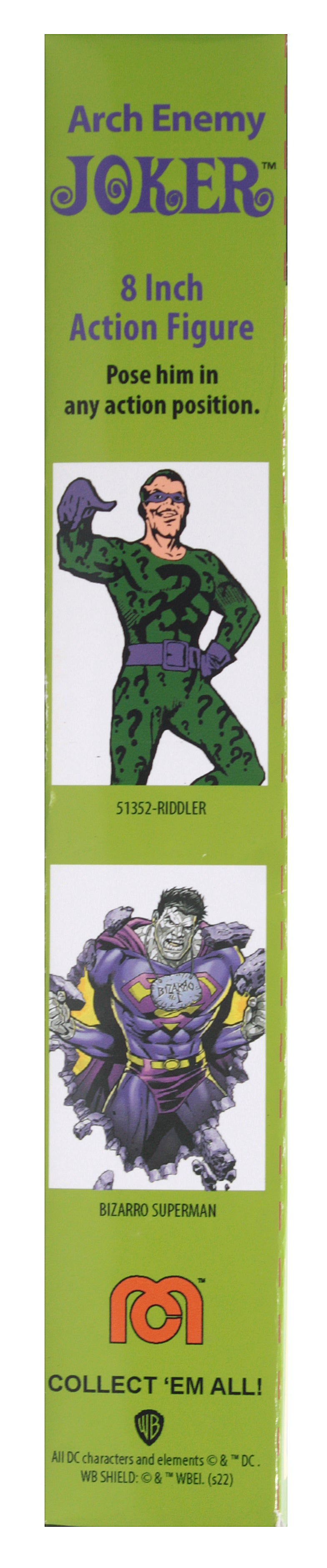 Mego Wave 17 - Joker 50th Anniversary World's Greatest Superheroes (Classic Box) 8" Action Figure