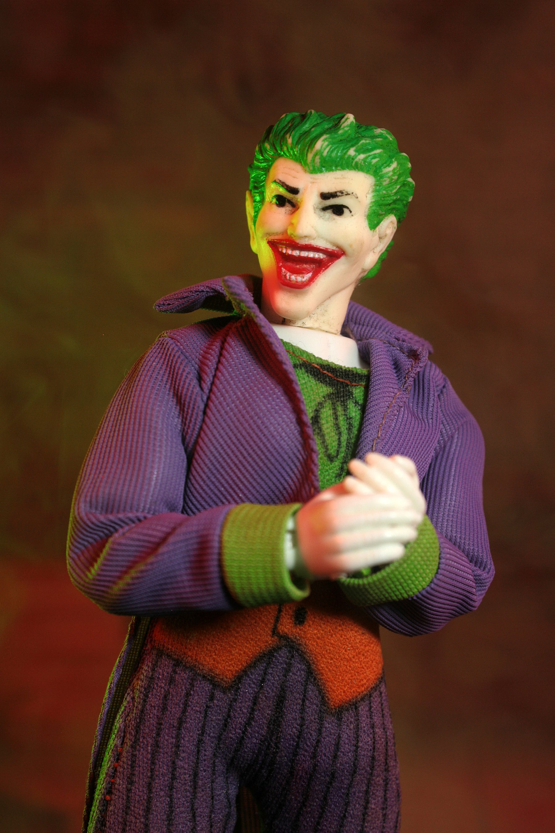 Mego Wave 17 - Joker 50th Anniversary World's Greatest Superheroes (Classic Box) 8" Action Figure