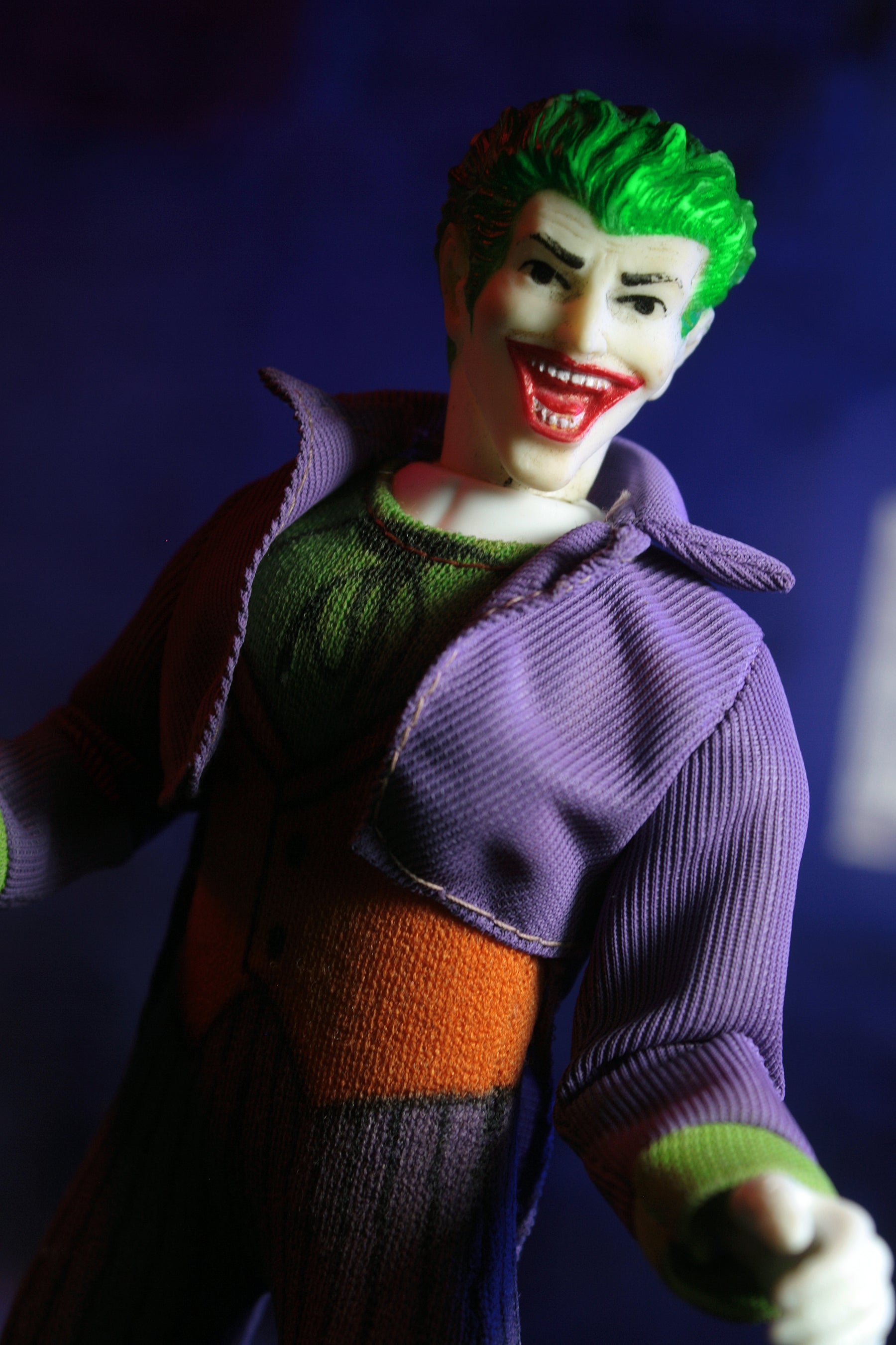 Mego Wave 17 - Joker 50th Anniversary World's Greatest Superheroes (Classic Box) 8" Action Figure