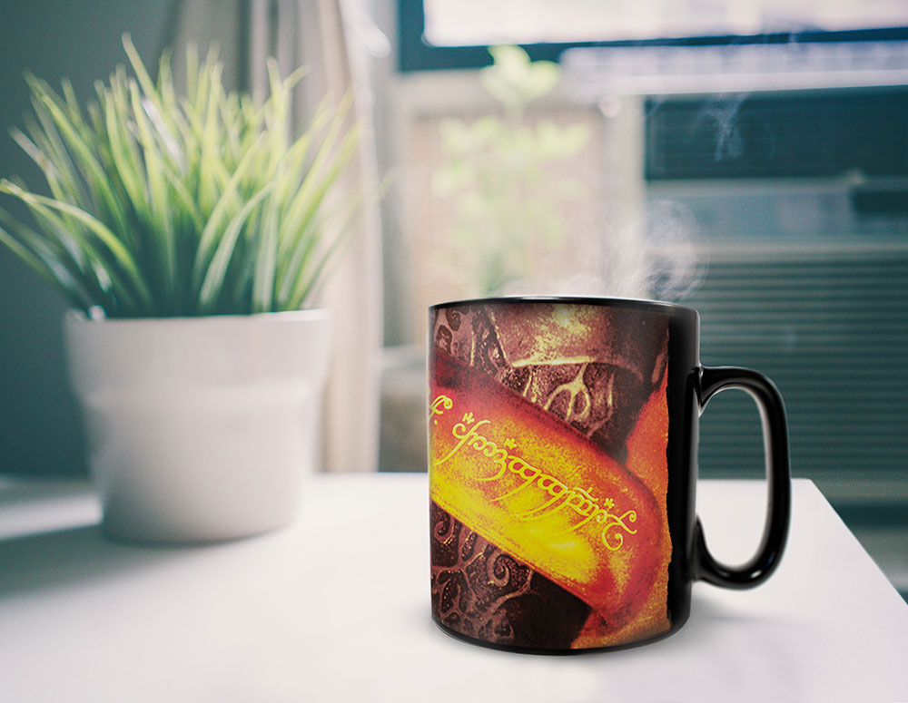 The Lord of the Rings (The One Ring) Morphing Mugs Heat-Sensitive - Zlc Collectibles