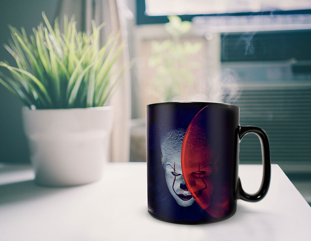 IT (Hiya Georgie) Horror Morphing Mugs Heat Sensitive Clue Mug - Zlc Collectibles