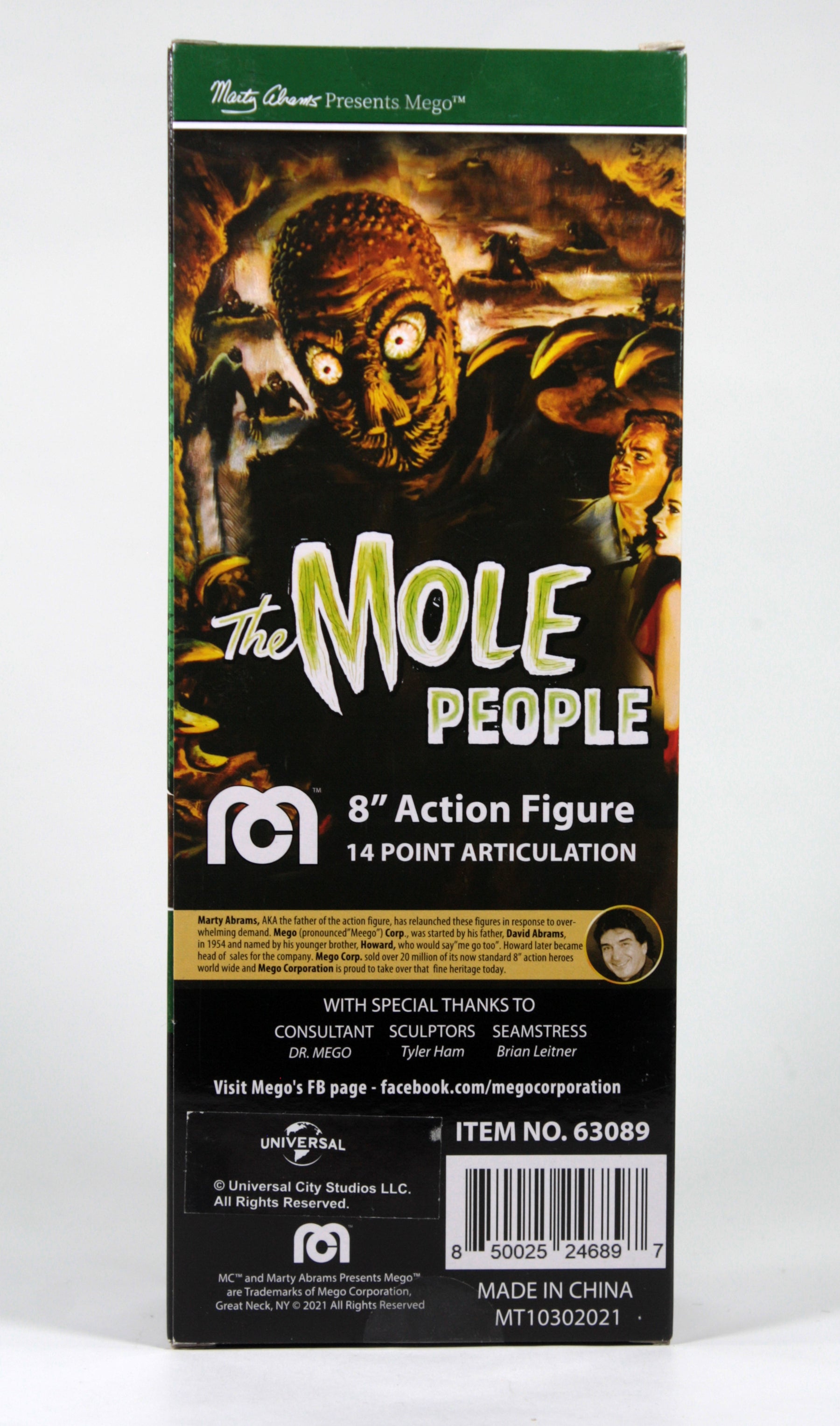 Mego Horror Wave 14 - Universal Mole People (Window Box) 8" Action Figure