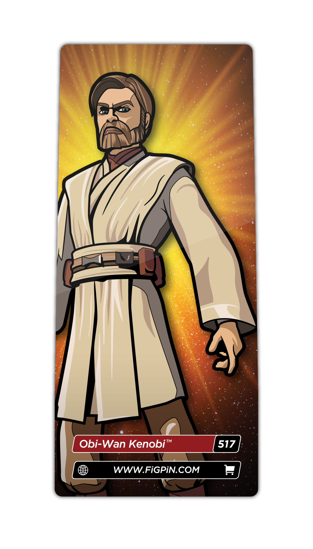 Star Wars Clone Wars - Obi-Wan Kenobe #517 - Zlc Collectibles