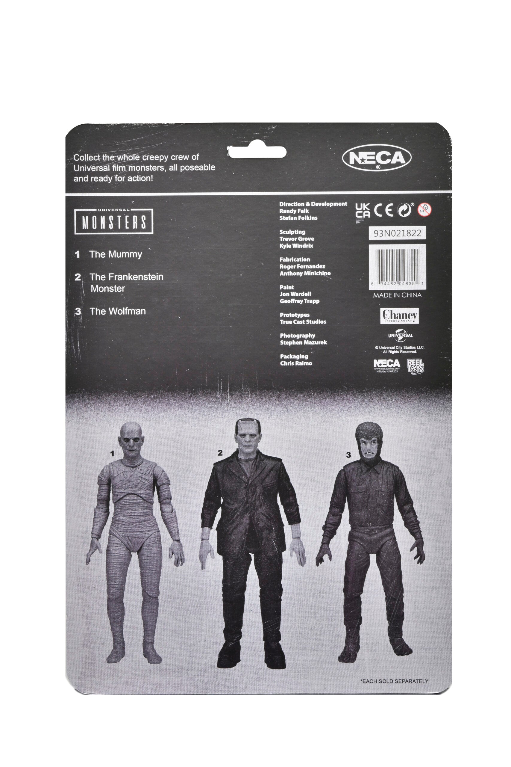 NECA - Universal Monsters - Retro Glow In The Dark Frankenstein's Monster 7" Action Figure