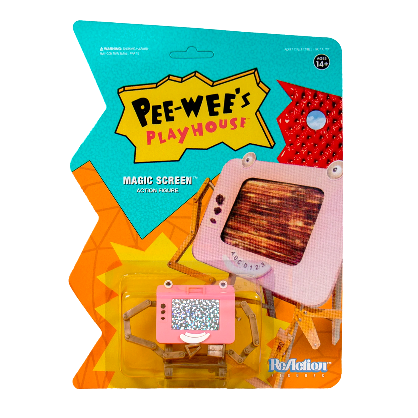 Pee-Wee's Playhouse ReAction Figure - Magic Screen - Zlc Collectibles