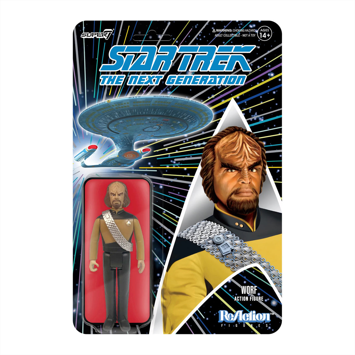 Star Trek: The Next Generation ReAction Figure Wave 1 - Worf
